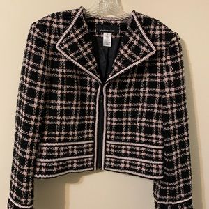 JONES NEW YORK Zip Up Suit Jacket size 8